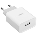 Зарядное устройство Hoco 10.5Вт, 2.1А, 1хUSB + кабель USB/Type-C 1м, C81A, белый, блистер, фото6