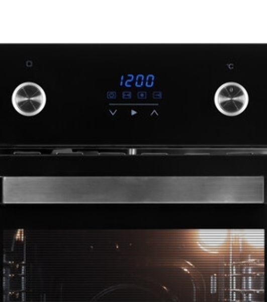 Духовой шкаф LEX EDP 4590 BL Matt Editionобъем 55л, LED таймер, 9 функций, встраиваемый