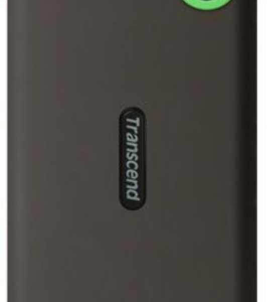 Внешний HDD 2.5' Transcend StoreJet 25M3, 1TB, USB 3.2 Gen 1 Type-A, 5400 rpm, серый