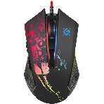 Мышь проводная Defender Sin'Sister GM-933 черный, 7200 dpi, USB, кнопки - 6, фото5