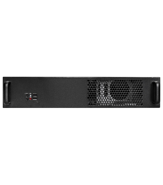 Серверный корпус ExeGate EX293343RUS Pro 2U550-08 (RM 19', высота 2U, глубина 550, БП 1100ADS, 2*USB)