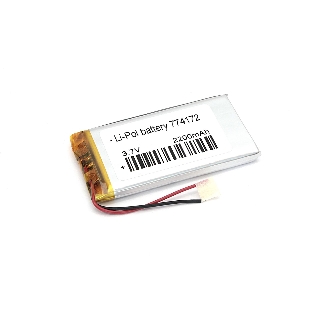 Аккумулятор Li-Pol (батарея) 7.7x41x72мм 2pin 3.7V/2200mAh