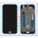 Дисплей для Asus ZenFone Live ZB553KL, черный с рамкой, фото3
