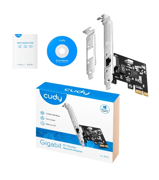 Сетевой адаптер CUDY PCI Express Cudy PE10 PCI Express