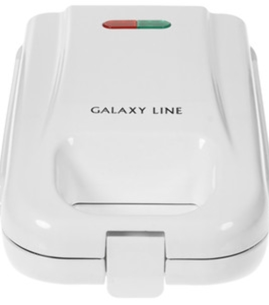 Вафельница Galaxy Line GL 2971, белый, со съемными пластинами, 750 Вт