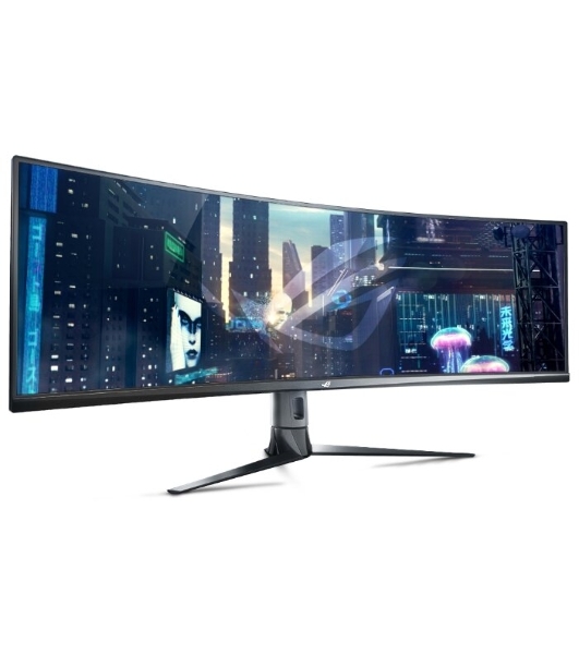 Монитор 49' ASUS ROG Strix XG49VQ VA 3840x1080, 144 Гц, 4 мс, 32:9, 450 кд/м2, 2xHDMI, 1хDP, изогнутый, черный