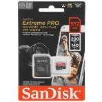 Флеш карта microSD 512Gb SanDisk microSDXC Class 10 UHS-I A2 C10 V30 U3 Extreme Pro (SD адаптер) 200Mb/s, фото8
