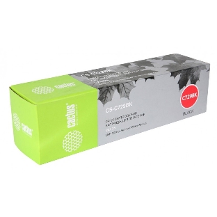 Картридж лазерный Cactus CS-C729BK черный (1200 стр.) для Canon i-SENSYS LBP7010C/LBP7018C