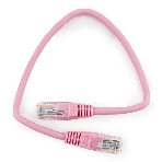 Патч-корд UTP Cablexpert cat.5e, 0.25м, литой, многожильный, розовый, фото6