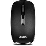Мышь беспроводная SVEN RX-260W черный, 1600 dpi, радиоканал, USB, кнопки - 4, фото16