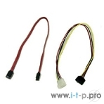 Кабель Gembird/Cablexpert SATA интерфейсный (48 см) 7pin/7pin и питания (15 см) 4pin/15pin, фото2