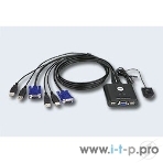 Переключатель ATEN CS22U-(A7) переключатель 2 PORT USB KVM SWITCH, фото2