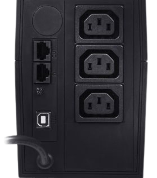 Источник бесперебойного питания Powercom Raptor RPT-600AP 360Вт 600ВА черный