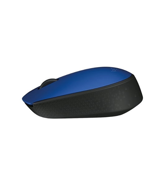 Мышь беспроводная Logitech M171 синий, 1000 dpi, радиоканал, USB, кнопки - 3