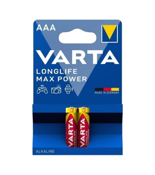 Батарейка VARTA LONGLIFE MAX P. AAA бл. 2