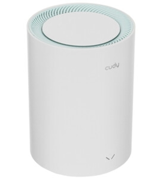 Бесшовный Mesh роутер Cudy M1300 (M1300 2-PACK) AC1200 10/100/1000BASE-TX/Wi-Fi белый (упак.:2шт)