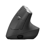 Мышь беспроводная/проводная Logitech MX Vertical графитовый, 4000 dpi, радиоканал, Bluetooth, USB, кнопки - 6, фото17