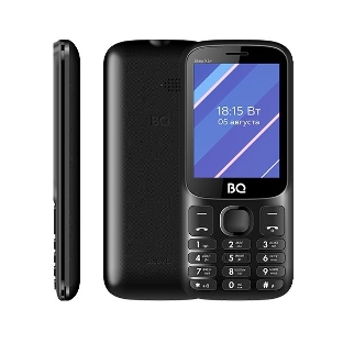 Мобильный телефон BQ 2820 Step XL+ черный/зеленый