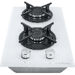 Газовая варочная панель Maunfeld EGHG.32.1CW/G, 2 конфорки, закаленное стекло, белый, фото18