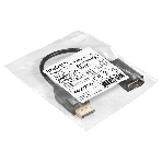 Кабель-переходник DisplayPort-HDMI ExeGate EX-DPM-HDMIF-0.1 (20M/19F, 0,1м), фото 1