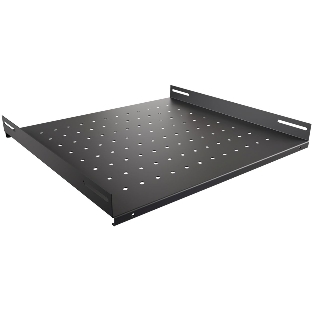 Полка стационарная NTSS NTSS-FS-600-BL 1U нагр.:60кг. 19' 350мм черный (упак.:1шт)