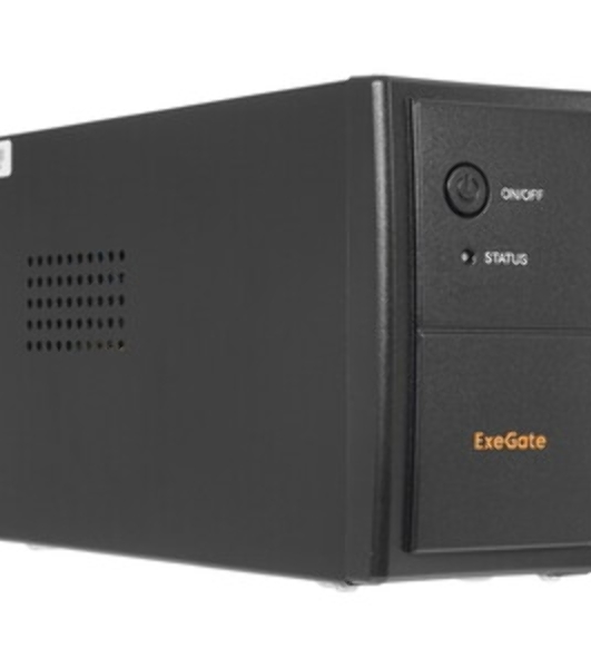 Источник бесперебойного питания ExeGate SpecialPro UNB-500.LED.AVR.4C13 500VA/300W, LED, AVR, 4*C13, черный