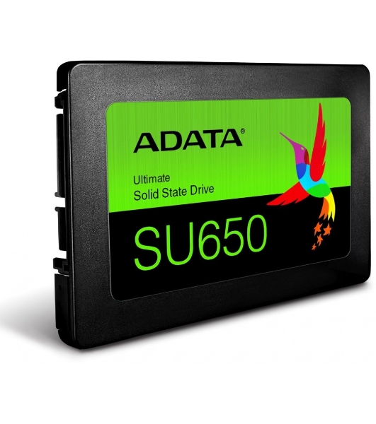 Накопитель SSD ADATA SU650, 960Gb, SATA III, 2.5', R/W 520/450