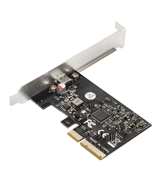 Контроллер ExeGate EXE-321 EX293839RUS (PCI-E x4 v3.0, 20Gbps (USB3.2 GEN2x2) Type-C ext., ASMedia Chipset ASM3242)