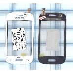 Сенсорное стекло (тачскрин) для Samsung Galaxy Young GT-S6310 GT-S6312, белое, фото3