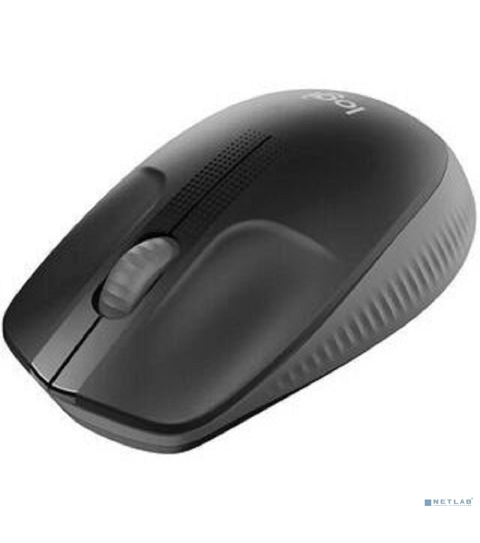 Мышь беспроводная Logitech M190 черный, 1000 dpi, радиоканал, USB, кнопки - 3