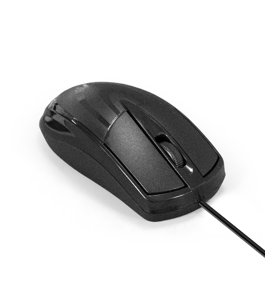 Комплект клавиатура+мышь ExeGate MK110-OEM проводной, USB, 1000 DPI, чёрный