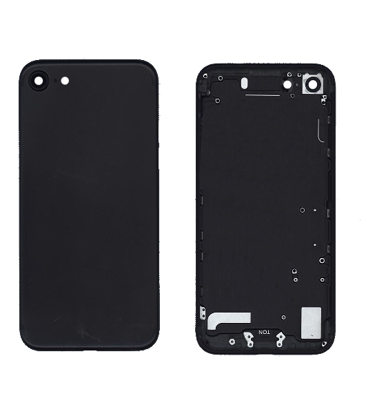 Задняя крышка для iPhone 7 (4.7) черный-пречерный Jet Black