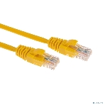 Патч-корд U/UTP Rexant cat.5e, RJ45-RJ45, 26AWG, LSZH, желтый, 0,3м, фото4