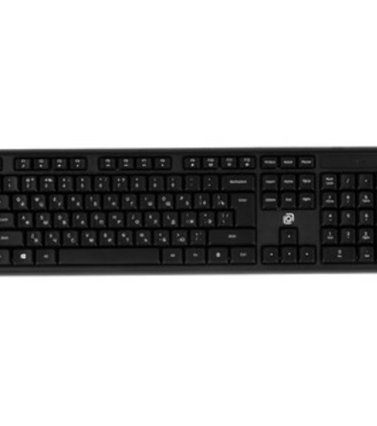 Комплект клавиатура+мышь Oklick S277W беспроводной, USB, 1600 DPI, серый