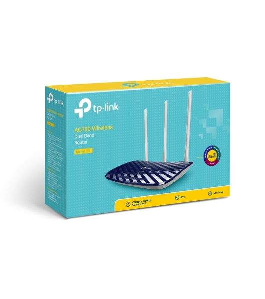 Маршрутизатор TP-Link Беспроводный Archer C20(RU)/(EU)