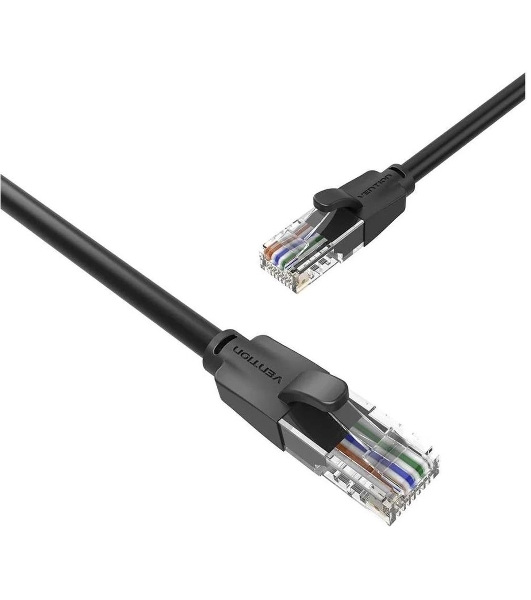 Патч-корд Vention прямой UTP cat.6, RJ45 - 8м. черный