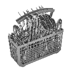 Встраиваемая посудомоечная машина Maunfeld MLP-08S, серебристый, 44.8 см, 9 компл., 49 дБ, класс A++, фото7