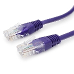 Патч-корд UTP Cablexpert PP12-1.5M/V cat.5e, 1.5 м, литой, многожильный, фиолетовый, фото 1