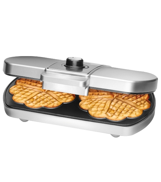 Вафельница Clatronic WA 3745 schwarz-inox