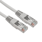 Пaтч-корд Rexant  F/UTP, cat. 5e, RJ45-RJ45, экранированный, 24AWG, LSZH, серый, 1м, фото 1