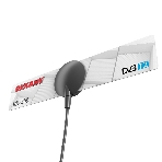 ТВ антенна Rexant комнатная для цифрового телевидения DVB-T2 на присоске, RX-255, фото 1