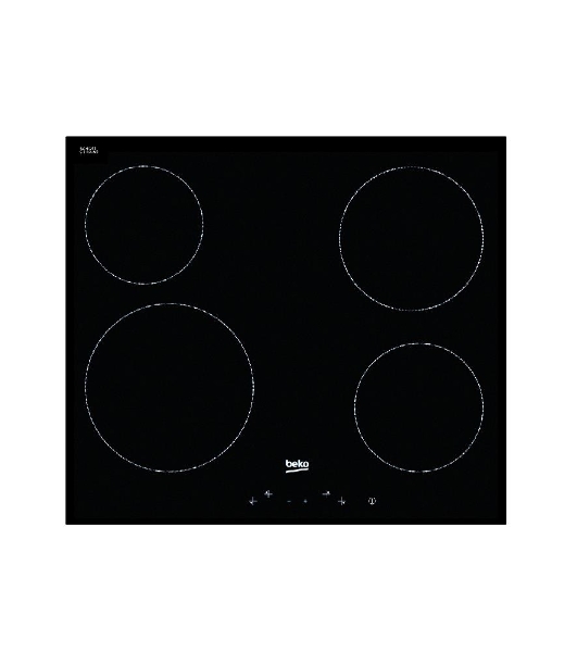Встраиваемая электрическая варочная поверхность Beko HIC 64401, черный