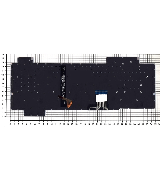 Клавиатура для ноутбука Asus ROG GL704 GL704GM черная c подсветкой