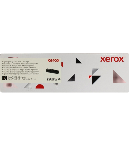Картридж лазерный Xerox C230/C235 черный повышенной емкости (006R04395)