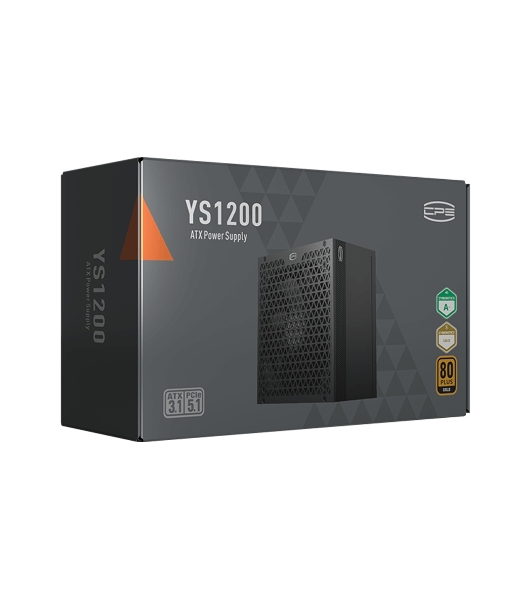 Блок питания PCCooler P5-YS1200-G1F черный 1200W 80 PLUS Gold, 135мм, модульный, черный