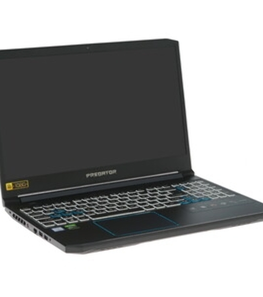 Клавиатура для ноутбука Acer Predator Helios 300 PH315-52 черная с белой подсветкой