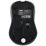 Мышь беспроводная Acer OMR010 черный, 1200 dpi, радиоканал, USB, кнопки - 3, фото19