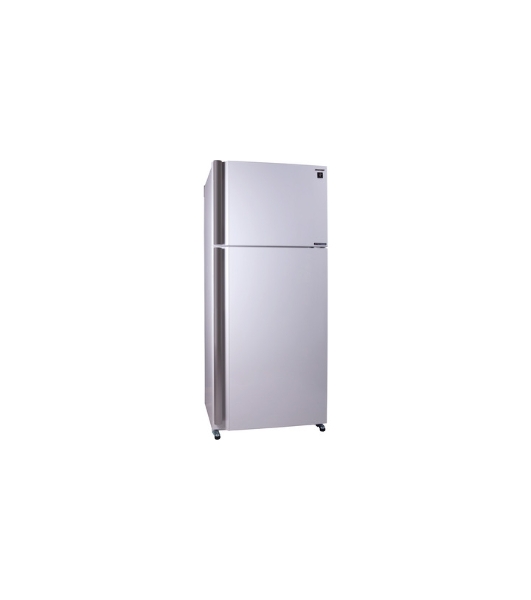 Холодильник Sharp SJ-XE59PMWH белый жемчуг двухкамерный 430/148л морозилка сверху, No Frost