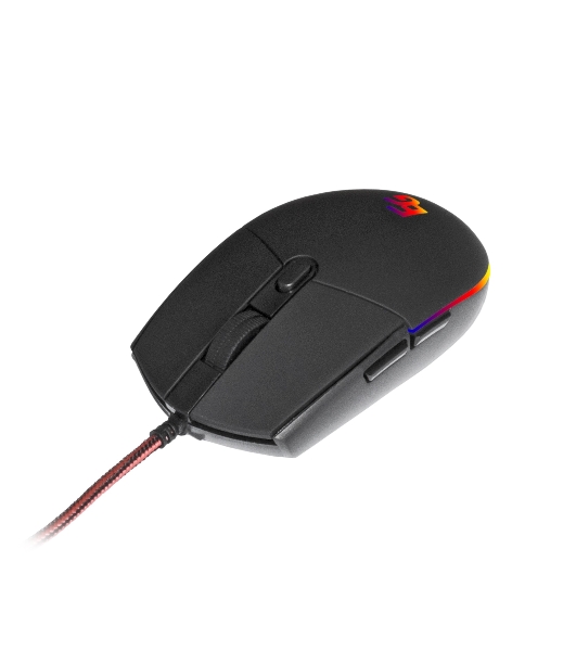 Мышь проводная ExeGate SL-9066 черный, 2400 dpi, USB, кнопки - 6