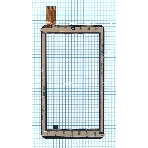 Сенсорное стекло (тачскрин) FPC-TP070255(X71)-01, черное, фото 1